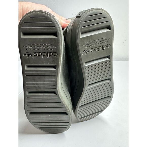 Rare  Rare ADIDAS ORIGINALS High-Top Sneakers Courtvantage Mid Gray Men’s Sz 8,5 main image 11